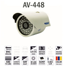 Av-448 Sony Ccd 480 Tv Line Gece Grl Beyaz Metal Su Geirmez 