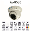 True Day Night 700TVL Varifocal IR Dome OSD Men Av-8580